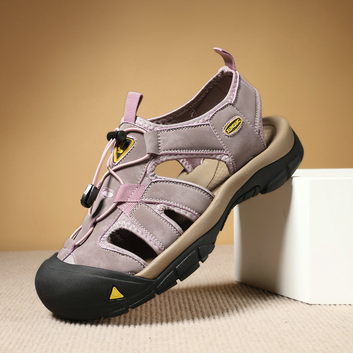 Summer Couple Beach Leather Sole Sandals