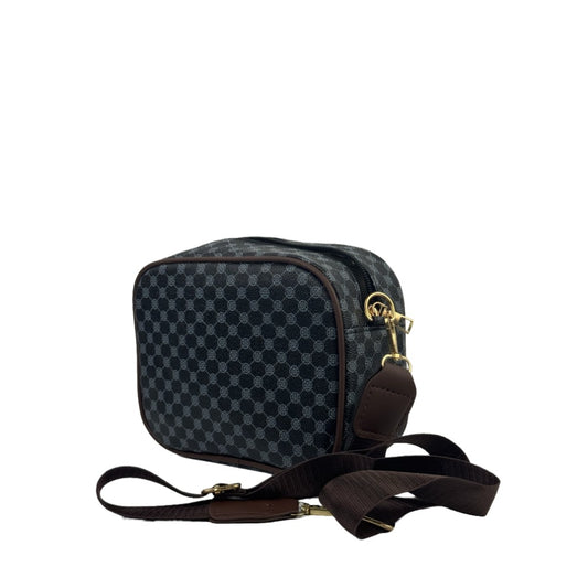 Women's Simple Wide One-Shoulder Strap Crossbody Small Square Bag