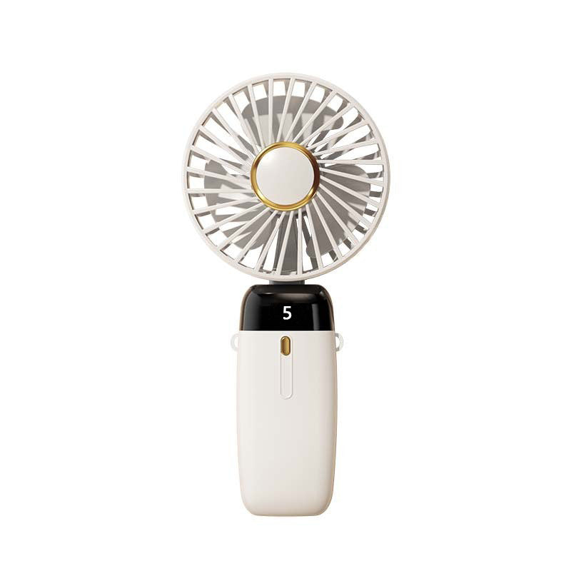 Portable, Silent Mini Desktop Folding Fan with Usb Charging