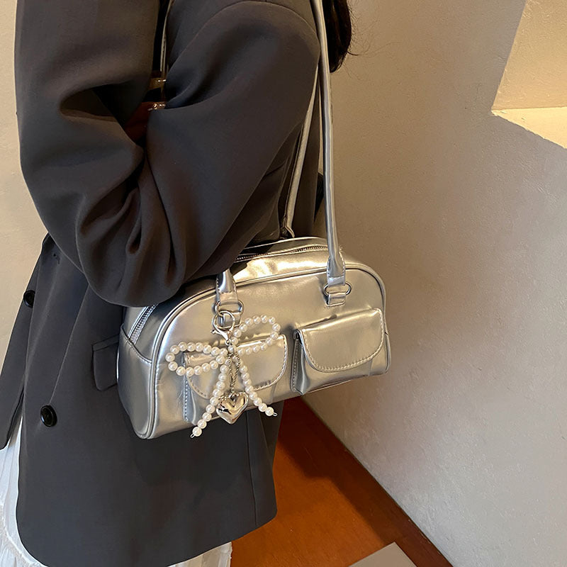 Simple and Fashionable Single-shoulder Bag, Casual Crossbody Bag
