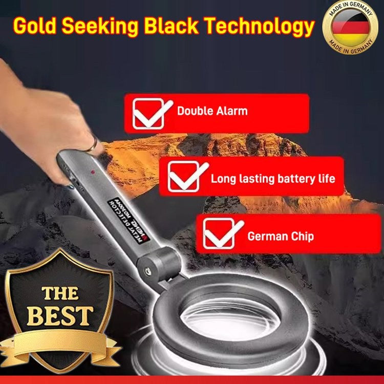 😍Path to wealth😍 High Sensitive Detection LED Flashing Alarm Metal Detector