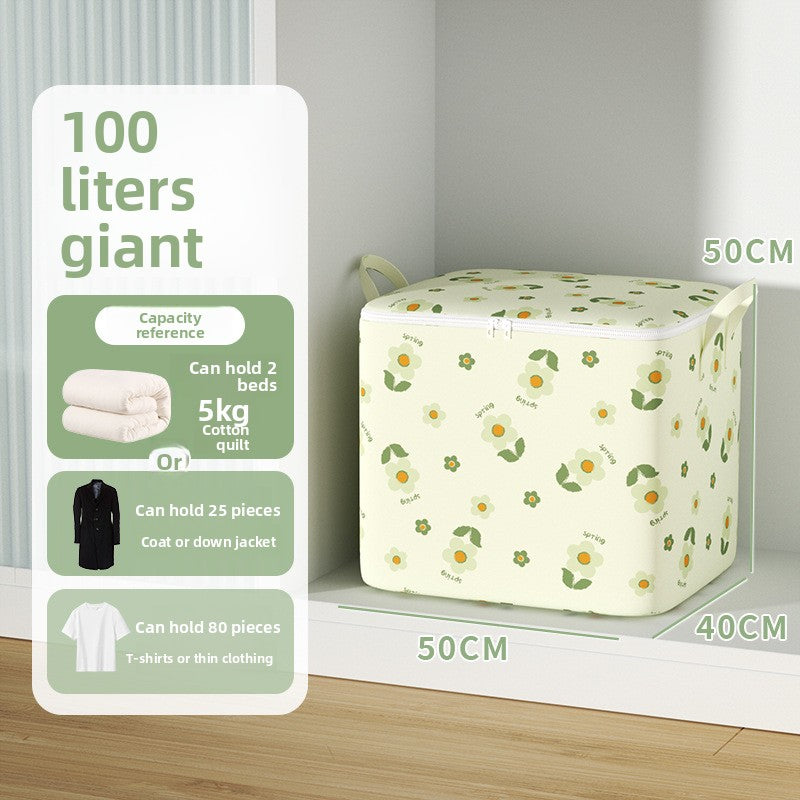 Home Wardrobe Clothing Storage Box, New Thickened Large-capacity Quilt Storage Bag,Moisture-proof Moving Packing Bag