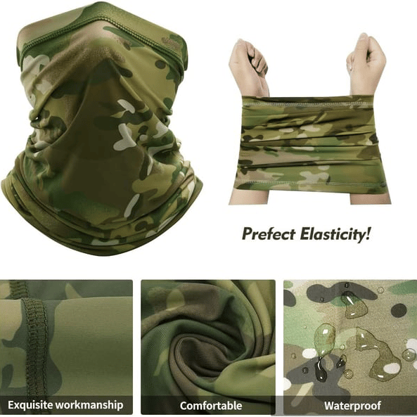 🔥🔥 Cooling neck cover mask jungle hat set!