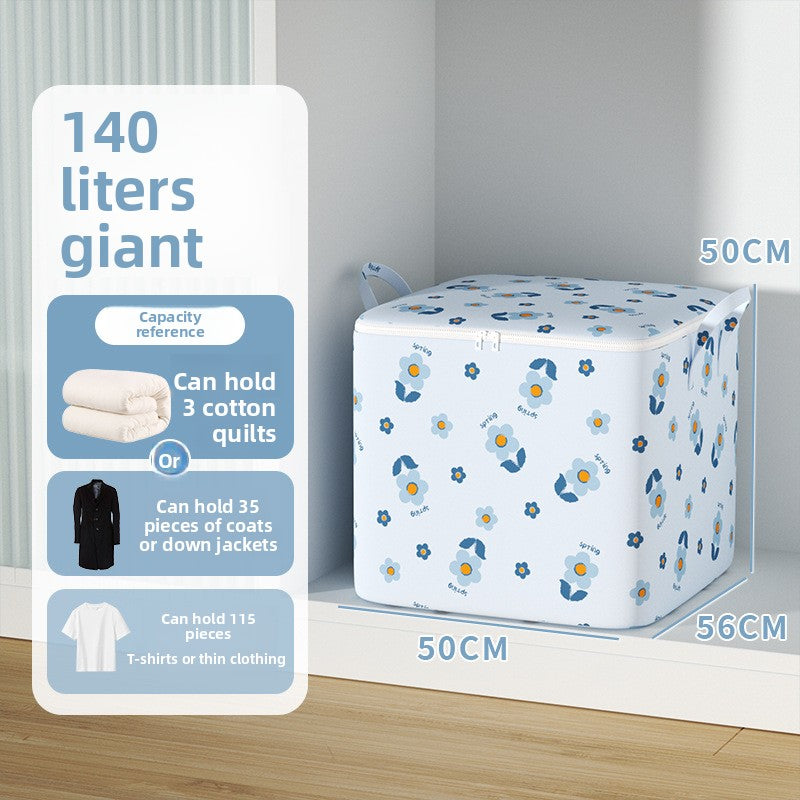 Home Wardrobe Clothing Storage Box, New Thickened Large-capacity Quilt Storage Bag,Moisture-proof Moving Packing Bag