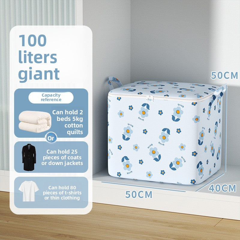 Home Wardrobe Clothing Storage Box, New Thickened Large-capacity Quilt Storage Bag,Moisture-proof Moving Packing Bag
