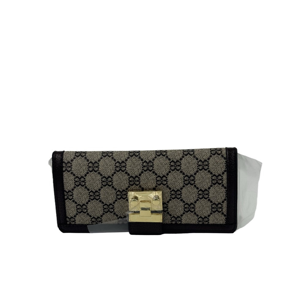 Ladies' New Style Multi-card Slots Three-fold Buckle Short and Long Wallet