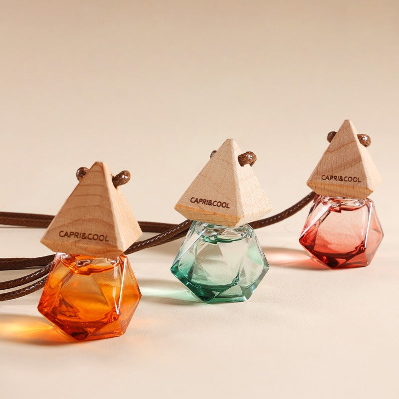 Car Perfume and Aromatherapy Pendant, Essential Oil Fragrance,High-end Long-lasting Pendant for Cars