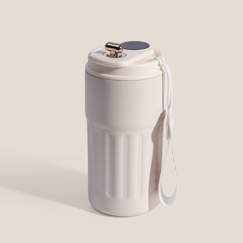 Digital Display Coffee Cup 316 Stainless Steel Intelligent Temperature Measurement Thermos Cup