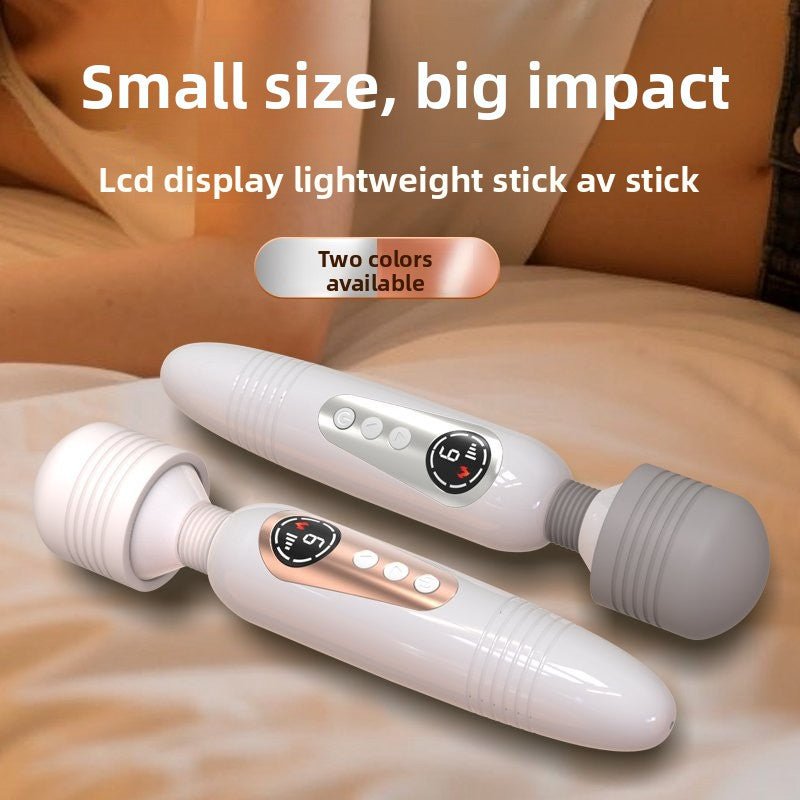🔥Powerful Vibration! USB-Rechargeable Silicone Vibrator — Relieve Stress and Fatigue